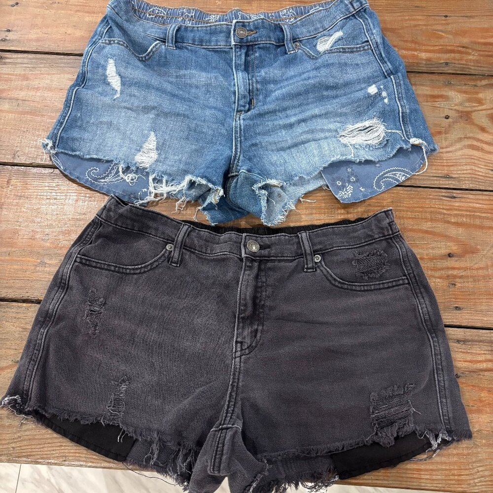AE Aerie Jean Shorts